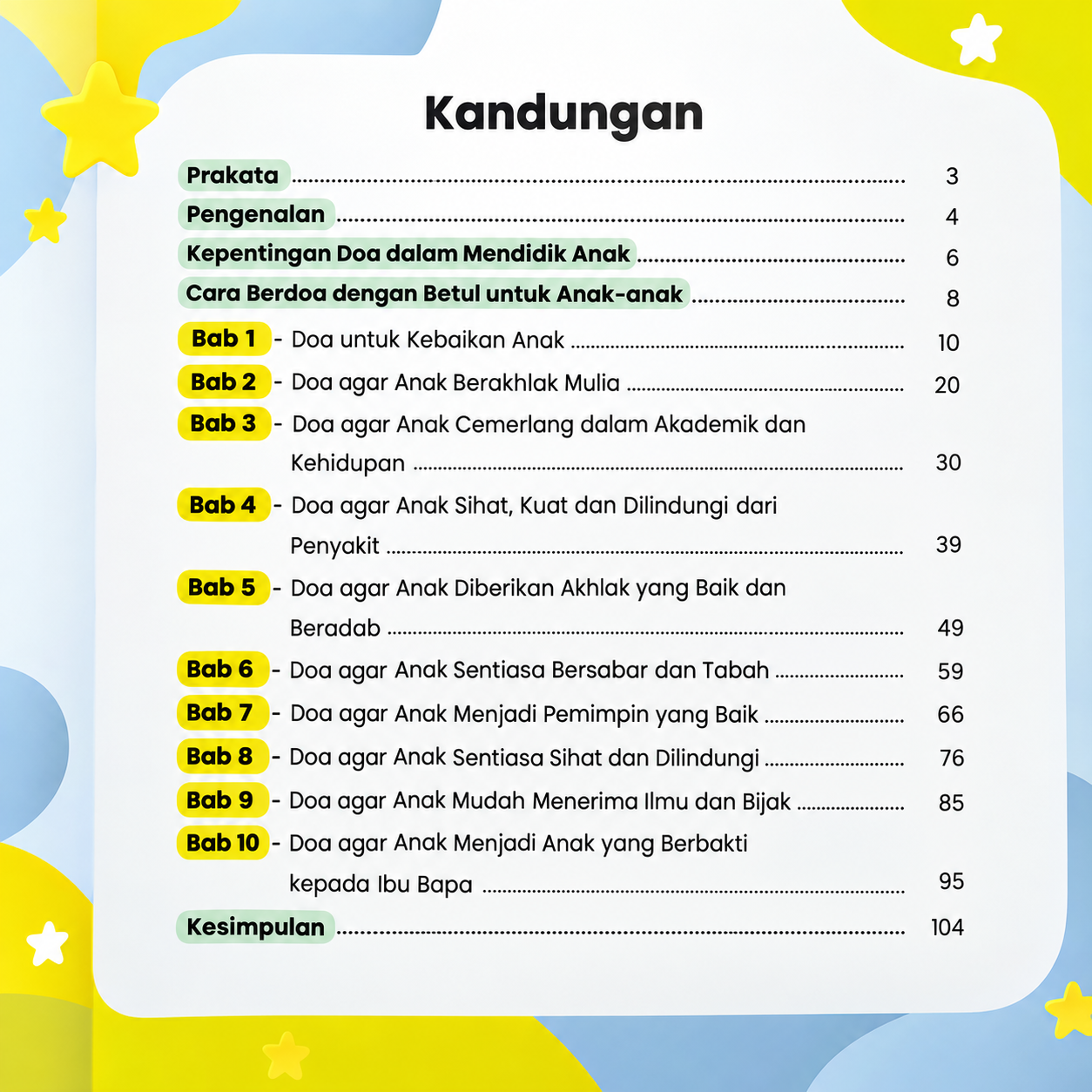 Isi kandungan buku